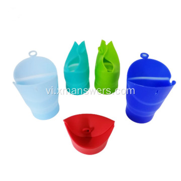 Thùng bỏng ngô Silicone Gấp Bắp ngô Bát